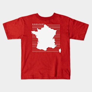 Nice City Map Kids T-Shirt